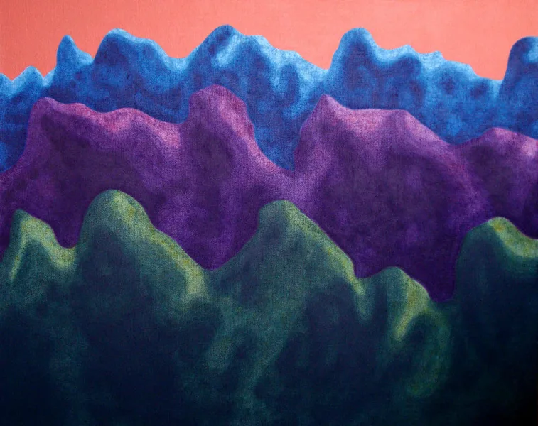 Symbol No. 19, 2010, 80X100 cm, acrylic on canvas