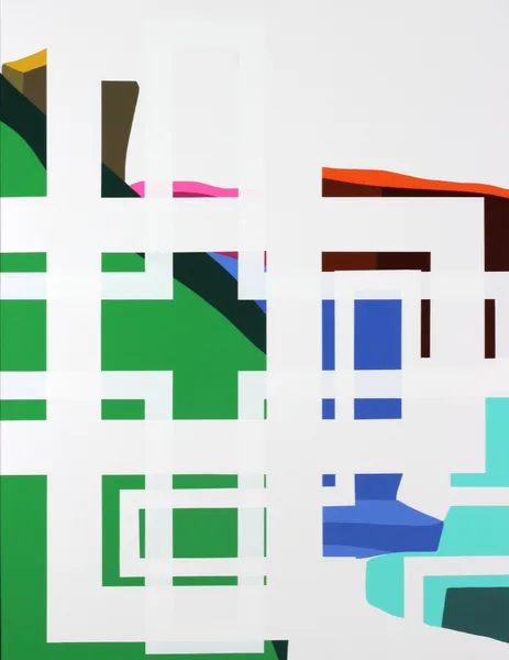 Stone Sleeepers No. 30, 2024, acrylic on canvas, 130 x 100 cm