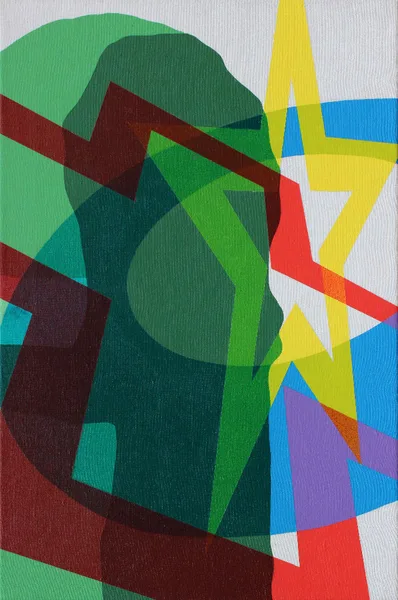 Symbol No. 33, 2018, 60x40 cm, acrylic on canvas