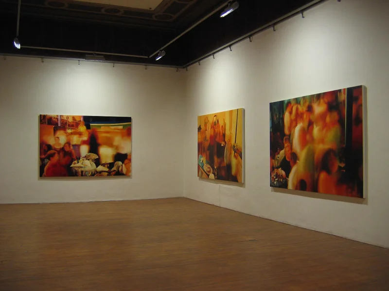 Party in Jajce, Gallery 1,  Prague, Czech Republic, 2004